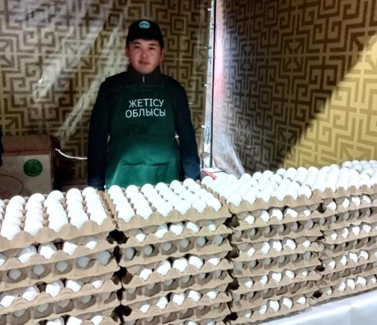 Елордадағы жәрмеңке: Жетісудан ауыл шаруашылығы тауар өндірушілері 155 тоннадан астам өнім әкелді
