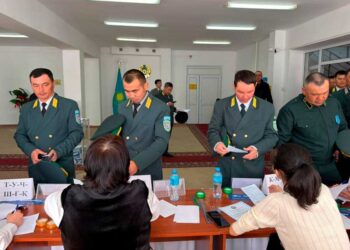 Жоңғар Алатауы мекемесінің ұжымы сайлау күні ерекше белсенділік танытты