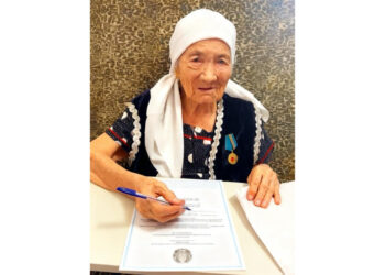 Еңбек ардагері ел ертеңі үшін таңдау жасады