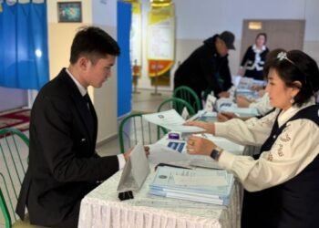 Тұңғыш рет дауыс берді