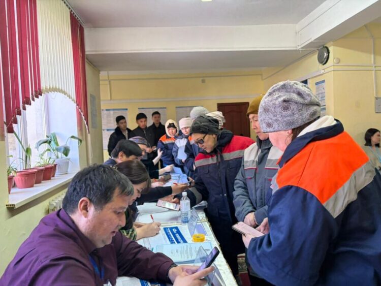 Көксу қант зауытының жұмысшылары белсенді