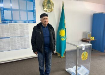 Кербұлақ ауданындағы шешен этноорталығы референдумда дауыс берді