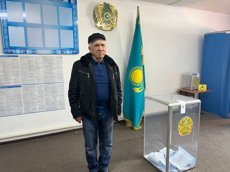 Кербұлақ ауданындағы шешен этноорталығы референдумда дауыс берді