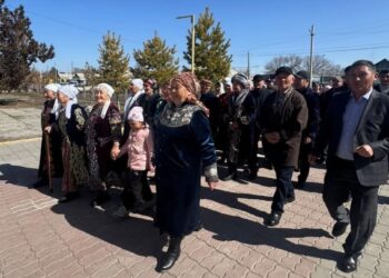 Жетісу облысында бір әулеттің 70-тен астам мүшесі референдумға келді