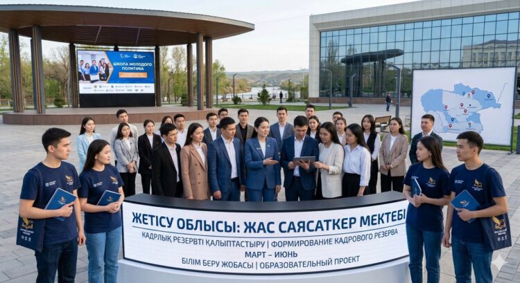 В области Жетісу подготовят новое поколение молодых политиков